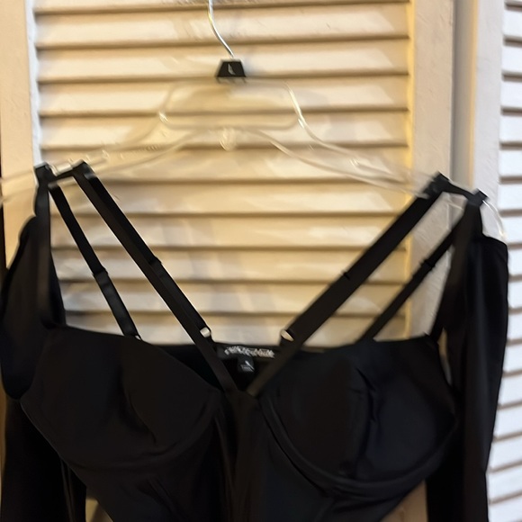 NWT Poster Girl Lick You Lots Strappy Bodysuit - Picture 7 of 10